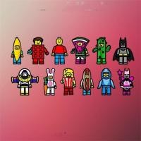 ราคา สติ๊กเกอร์ติดรถยนต์เลโก้การ์ตูนสร้างสรรค์บล็อกตัวต่อสติ๊กเกอร์ผู้ชาย Minions Window Body ตกแต่งไฟฟ้าสติ๊กเกอร์สะท้อนแสงกันน้ํา (44018891711)