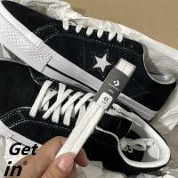 ราคา ★Ke Foot Best★Converse one star Shoelace ผ้าฝ้ายแท้สองชั้นสีขาวบริสุทธิ์เหมาะสําหรับรองเท้าผ้าใบ Jack one star (20552672755)