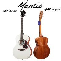 ราคา กีตาร์โปร่ง 40นิ้ว Mantic gt10m pro top solid ไม้หน้าแท้ เสียงดี สเปกสูง (41354367271)