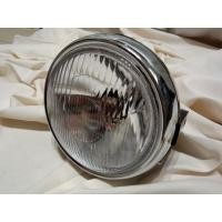 ราคา ไฟหน้า CG125 CG110 ไฟหน้า Honda cg125 cg110 หน้ากลม กรอบเงิน หลังดำ (7867818926)