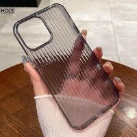 ราคา Hoce ลายทางแนวตั้งกระเป๋าเดินทางรูปแบบ Clear Soft TPU เคสโทรศัพท์สําหรับ iPhone 16 15 13 12 14 11 Pro Max 11pro กันกระแทกกระเป๋าเดินทางกล่องฝาครอบกันชน (24373194295)