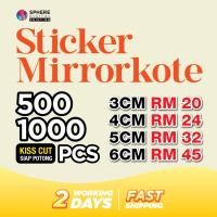 ราคา สติ๊กเกอร์ Mirrorkote พิมพ์สติ๊กเกอร์ฉลากแบบกําหนดเอง สติ๊กเกอร์ผลิตภัณฑ์ (44017797623)