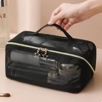 ราคา GC-185 สำหรับสตรี กระเป่าใส่เครื่องสำอาง รุ่นฮิต ผ้าตาข่าย สวยหรูทนทานแข็งแรง กระเป่าใส่อุปกรณ์สำหรับการเดินทาง (24736810597)
