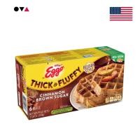 ราคา Kellogg's Eggo Thick & Fluffy Cinnamon Brown Sugar Waffles 330g วาฟเฟิลน้ำตาลทรายแดงอบเชยหนานุ่ม (สินค้าเเช่เย็น) (26233267785)