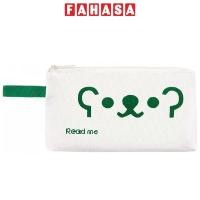 ราคา Read me Canvas Pencil Case - popgear 80807 - สีเขียว (42463527182)
