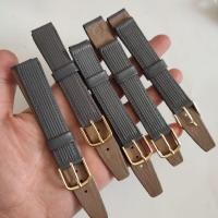 ราคา สายนาฬิกาหนังแท้ Citizen ของแท้ ขนาด 15 mm . เก่าเก็บค้างสต็อค (19428257028)