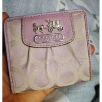 ราคา กระเป๋าสตางค์ใบสั้นแบรนด์Coach (โค้ช)มือสองแท้% (29813029439)