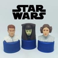 ราคา Set 3 ชิ้น โมเดล ฟิกเกอร์ งานฝา Pepsi สตาร์วอร์ส Star Wars ฝาขวดเป๊ปซี่ LEO LUMINARA UNDULI PRINCESS LEIA ของสะสมญี่ปุ่น (8260936247)