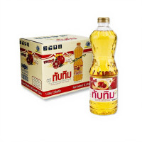 ราคา น้ำมันปาล์ม ตราทับทิม 1 ลิตร ยกลัง 12 ขวด (27190445904)