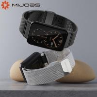 ราคา Mijobs Milanese สายนาฬิกาข้อมือสเตนเลส สําหรับ Mi Band 7 Pro Xiaomi Smart Band 7 Pro Miband 7 Pro (23976483933)