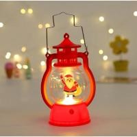 ราคา โคมไฟคริสมาสจิ๋ว ลายซานต้า สีแดง (27313772220)