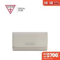 ราคา GUESS กระเป๋า รุ่น N9455151 ABBAS SLG SLIM CLUTCH SLIM CLUTCH สีน้ำตาลอมเทา (27341591054)