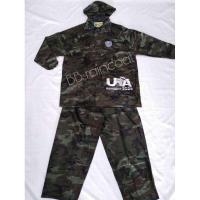 ราคา ชุดกันฝน เสื้อกันฝน ลายพราง ตราช้าง อย่างดี ไซส์ XL พร้อมส่งทุกวัน (3559699508)