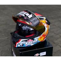 ราคา หมวกกันน็อคเต็มใบ หมวกกันน็อค Real Helmets รุ่น Hurricane Koi Sakura (19988515627)