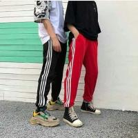 ราคา (พร้อมส่ง)กางเกงหลากสี 2/3 แถบขาว (4300346488)
