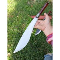 ราคา มีดเดินป่า มีดเดินป่าเหล็กแหนบรถ (26623946851)