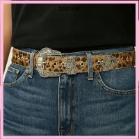ราคา TOINKLE Gothic Leopard Belt, Pu Leather Hip Hop Girdle, Vintage Y2k อเนกประสงค์เข็มขัดเอวกางเกงยีนส์อุปกรณ์เสริม (25347195717)