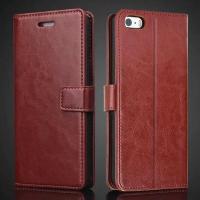ราคา เคสหนังวัวแท้ ฝาพับ พร้อมช่องใส่บัตร ขาตั้ง สําหรับ Apple iPhone 5 5S 5C 4 4S 6 6S 7 8 Plus iPhone SE 2016 (24406695164)