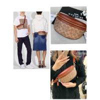 ราคา (ผ่อน0%) กระเป๋า คาดอก Coach Belt Bag In Signature Canvas/39937 งานshop (27970855887)