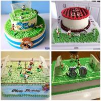 ราคา ตุ๊กตาตกแต่งเค้กรูปนักเตะฟุตบอล football cake topper (856661741)