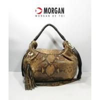 ราคา กระเป๋าหนัง MORGAN แท้ปั๊มลายงู​poll (2193305579)