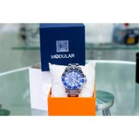 ราคา นาฬิกา Modular แบรนด์แท้ พร้อมกล่อง สีดำน้ำเงิน (22949113102)