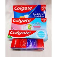 ราคา ***พร้อมส่งสินค้าแท้ 100 %***ยาสีฟัน คอลเกต รสยอดนิยม 150 กรัม [แพ็ค 3 ] คอลเกต อ๊อพติค ไวท์ เพอร์เพิล 100 กรัมและคอลเก (28028683691)
