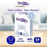 ราคา POOKIO SS DIAPER CHILDRENS DISPOSABLE DIAPERS SIZE 4XL บรรจุกางเกง 14 ชิ้น (41271351915)