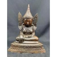 ราคา พระมหามัยมุนี รุ่นดวงเศรษฐี หลวงปู่ครูบาออ วัดพระธาตุดอยจอมแวะ จ.เชียงใหม่ เนื้อทองเหลือง หน้าตัก5นิ้ว (23057737052)