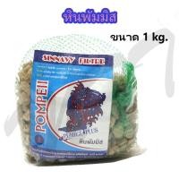 ราคา ส่งไว หินพัมมิส หินภูเขาไฟ Sinnavy Filter Pumice Plus Pompeii 1 kg วัสดุกรอง ใช้กรองน้ำ กรองบน ตู้ปลา บ่อปลา มีถุงตาข่าย (20048417956)