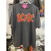 ราคา เสื้อยืดผ้าฟอก AC⚡️DC (25654961907)