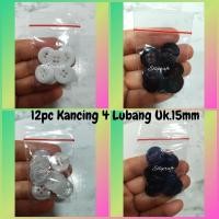 ราคา KEMEJA 12pc เสื้อ/Safari/Koko Buttons 4 Holes ขนาด 15mm (42220952514)