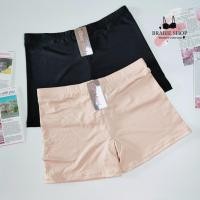 ราคา กางเกงซับในกันโป้ ขาสั้น sister hood 011 สีดำ ครีม ผ้าลื่น ใส่สบาย กางเกงซับในผู้หญิง (5956406381)