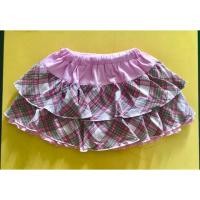ราคา มือสอง กระโปรงเด็กขนมชั้นลายสก็อคสีชมพู ไซส์ 3-6 ปี (2244808634)