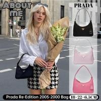 ราคา ♞,♘,♙ปราด้า Prada Re-Edition 2005/2000 Re-Nylon Women's Handbag 1NE204 กระเป๋าใต้วงแขนผู้หญิง KUG (28030116647)
