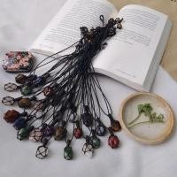 ราคา [สินค้าใหม่] หินนำโชค หินโชคดี สร้อยหินนำโชค หินบำบัด หินแม่มด สร้อยหิน (24152377187)