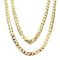 ราคา Princelyสร้อยคอลายเลทใหญ่สำหรับคุณผู้ชายทอง9เคของแท้100%มีบัตรรับประกัน (7558114915)