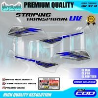 ราคา LATEST GL MAX PRO NEO TECH STRIPING STICKER-GL UV TRANSPRAN CUTTING VARIATION MOTORCYCLE STICKER-UV 47 (44160292393)