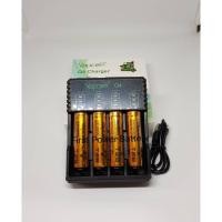 ราคา Vapcell ชุดเครื่องชาร์จพร้อมถ่านของแท้(ถ่านVapcell 18650 T28 2800mAh 4ก้อน+เครื่องชาร์จ Q4+กระเป๋าใส่ถ่าน2ใบ) (3645577109)