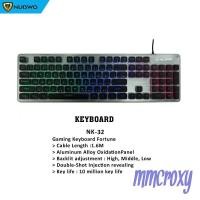 ราคา Nubwo NK 32 Gaming Keyboard - Nubwo NK-32 - Fortune Gaming Keyboard (28565814282)