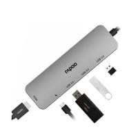 ราคา Rapoo XD 100 Type C Multi function Adapter 5 in 1 (11926430696)