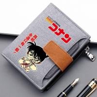 ราคา [พร้อมสต็อก] นักสืบโคนันนิเมชั่นอุปกรณ์ต่อพ่วงมัลติฟังก์ชั่อินสไตล์พับกระเป๋าสตางค์ขนาดเล็กผู้ถือบัตรนักเรียนกระเป๋าเหรียญพนักงานออฟฟิศพรรคเก (27704529239)