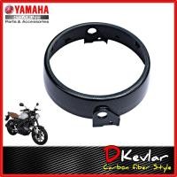 ราคา ฝาครอบไฟหน้า XSR155 ลายเคฟล่า YAMAHA XSR 155 อะไหล่แท้ศูนย์ YAMAHA เคลือบลายเคฟล่า (7356110861)