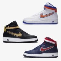 ราคา Nike Air Force 1 High ผ้าใบหุ้มข้อ สีขาว/กรม/ดำ แท้% รองเท้า สำหรับขาย (24008119634)