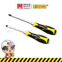 ราคา ไขควง ไขควงแบน ไขควงแฉก ไขควงตอกได้ ไขควงหุ้มยาง ไขควงแบนแฉก AT INDY มี 2 แบบ (ปากแฉก , ปากแบน) มี 2 ขนาด ( 4 , 5 นิ้ว ) (14863560009)