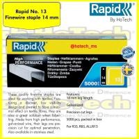 ราคา ลวดเย็บกระดาษ RAPID เนื้อหา | ไส้ลวดเย็บกระดาษ RAPID | RAPID RAPID RAPID RAPID | 13/14 มม. GALVANIZED STAPLES คอนเทนติส 5000 ชิ้น (41171491397)