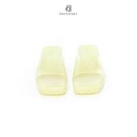 ราคา [ของแท้] GUCCI RUBBER SANDAL 35 LIGHT GREEN RUBBER THICK มีใบรับประกัน ตรวจสอบได้ทุกใบ ✅ (24046005847)