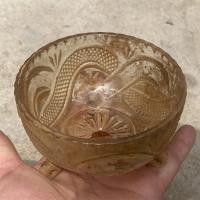 ราคา หยกโบราณ Pick-up Qianlong ปีทํา Ming Qing Dynasty หยกโบราณสูงหยกโบราณเก่า Xiuyu วัตถุเก่าชามหยกจานผลไม้เครื่องประดับ 8.16.05 (40113517439)