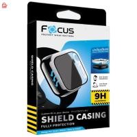 ราคา Focus เคสกระจกกันรอย รอบด้าน สำหรับ Apple Watch Series 11 10 9 8 7 6 5 4 SE SE2 SE3 Shield Casing (22960870949)
