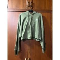 ราคา เสื้อฮู้ดแขนยางสีเขียวขี้ม้าAdidasแท้100%สภาพใหม่มาก (26819822228)